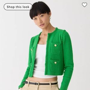 J Crew Odette Sweater Old Hollywood